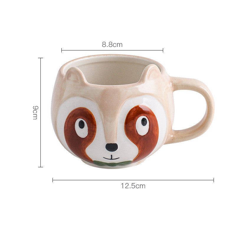 Cartoon Animal Mugs