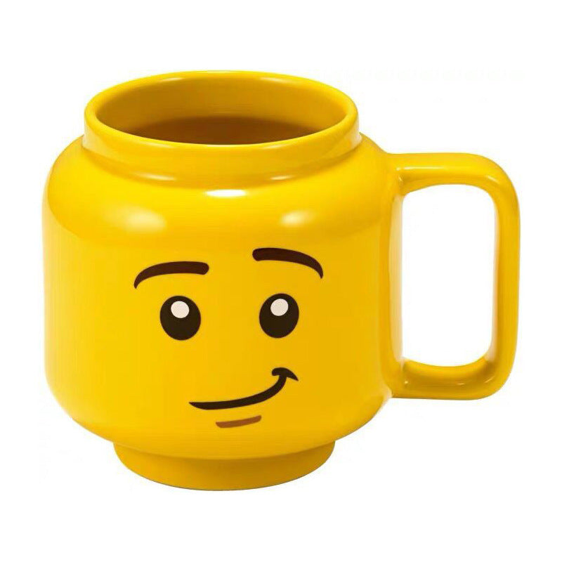 Lego Head Mugs