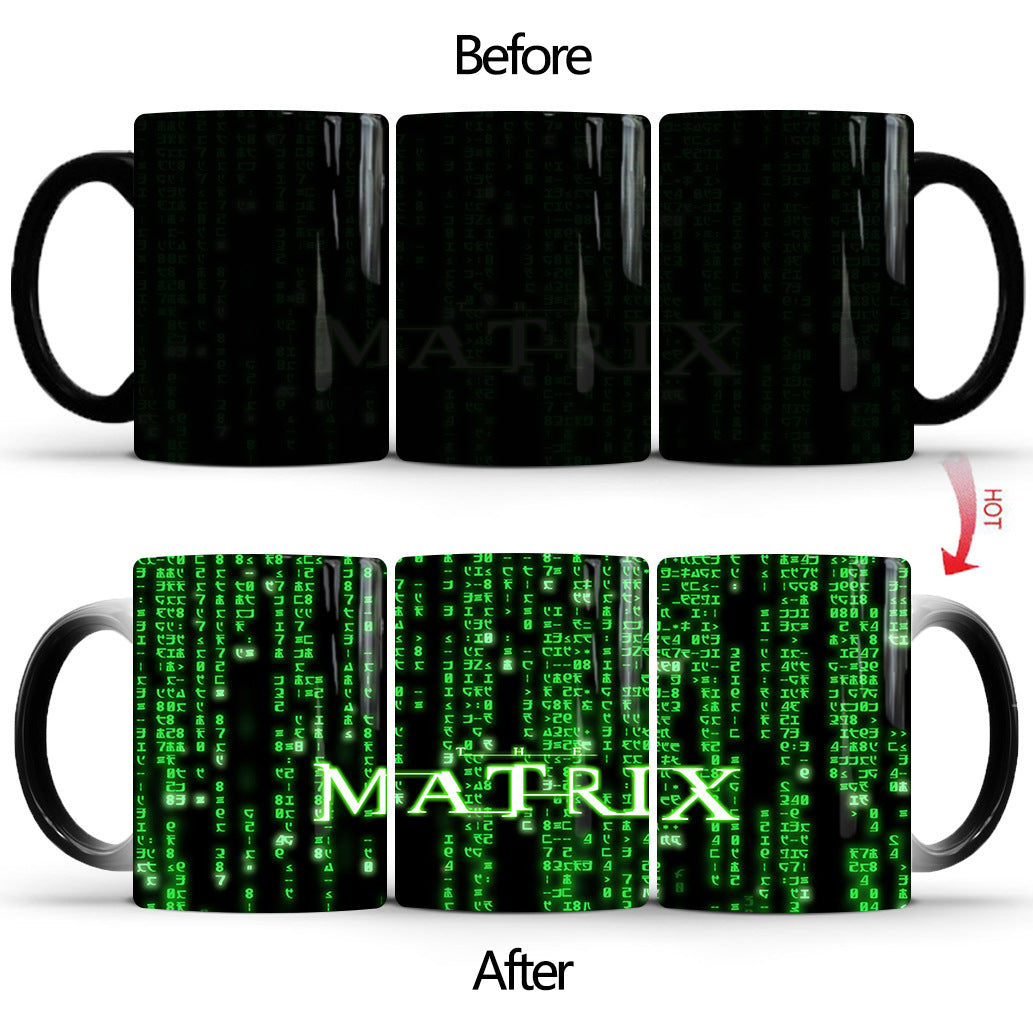 Heat Changing Matrix Mug