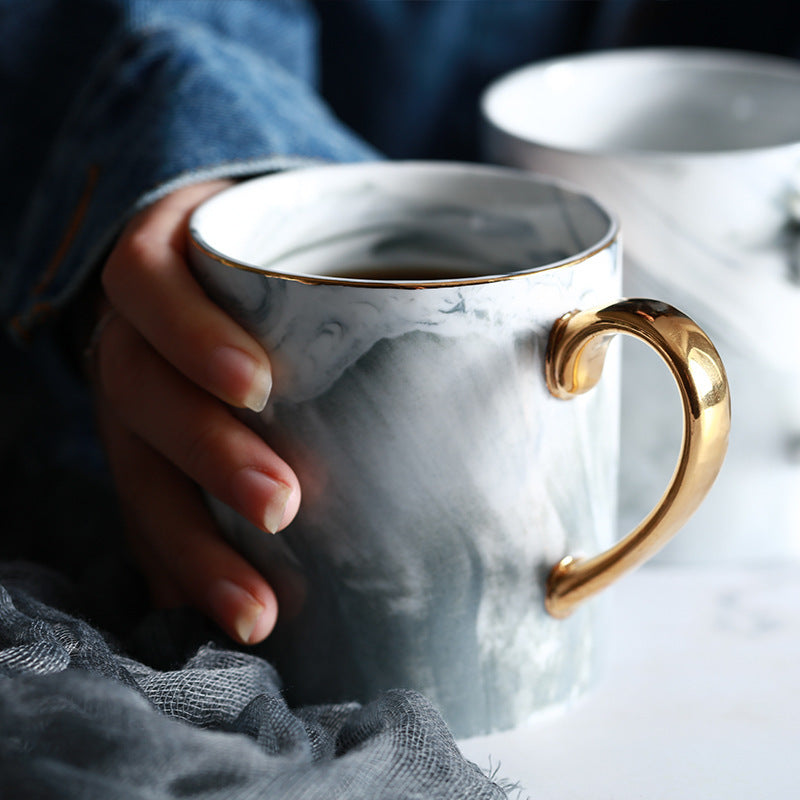 Exquisite Marble Mug