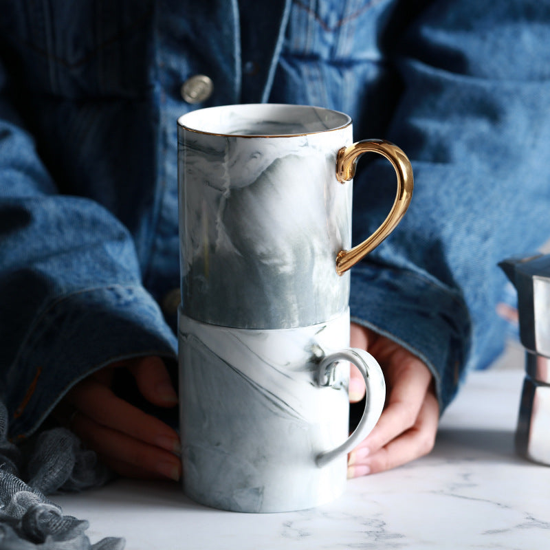 Exquisite Marble Mug