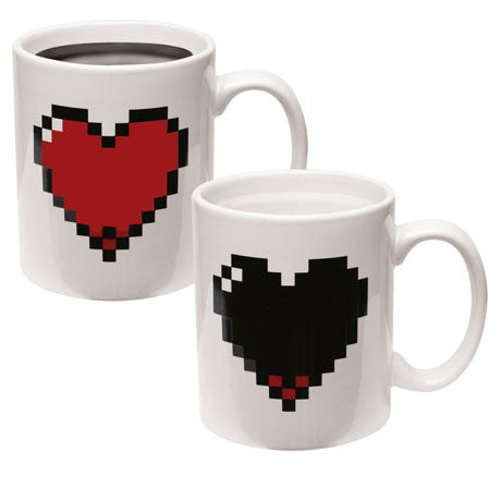 Heat Changing Heart Mug