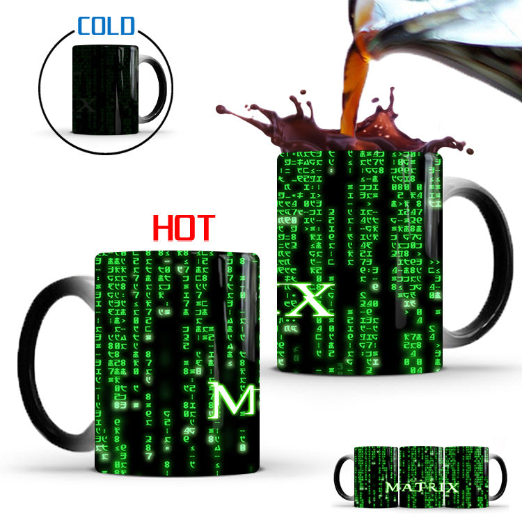 Heat Changing Matrix Mug