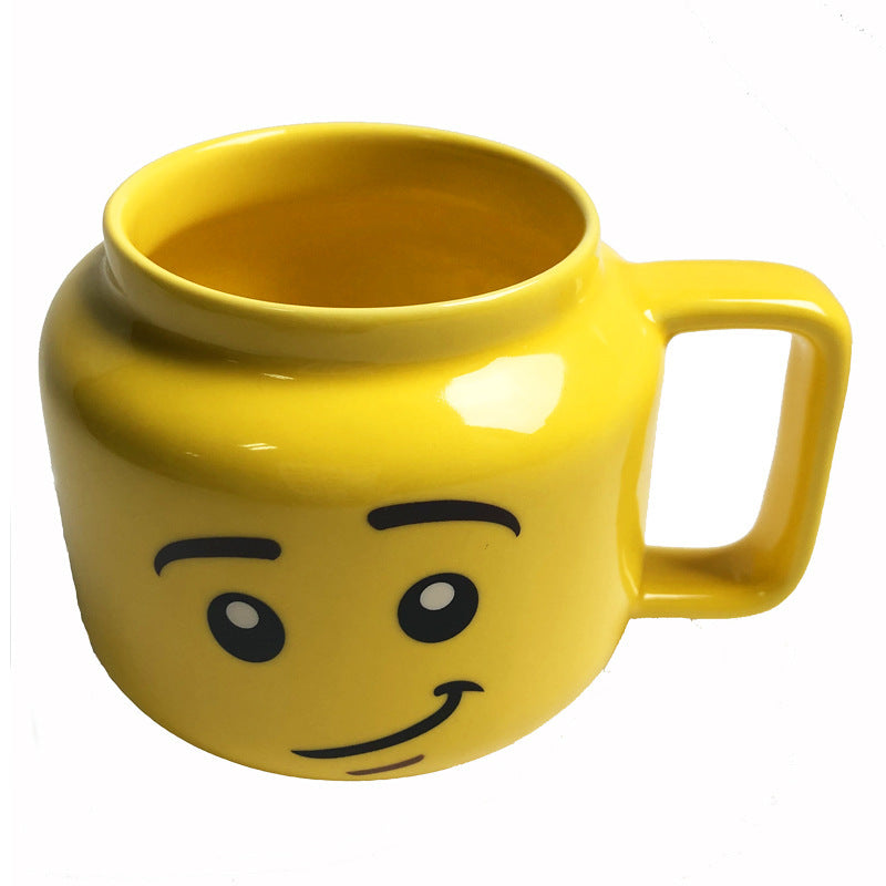 Lego Head Mugs