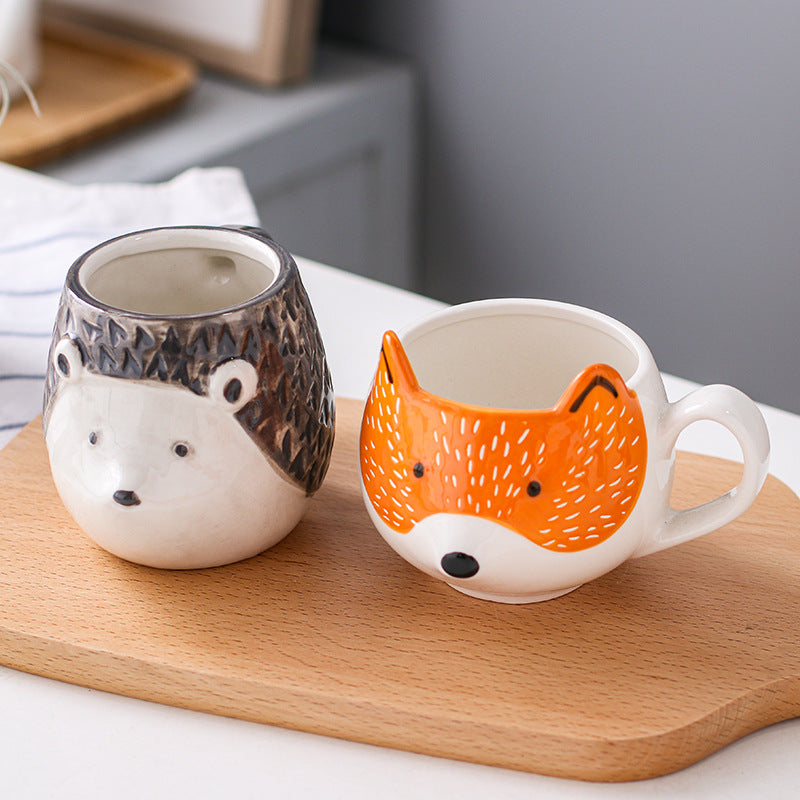 Cartoon Animal Mugs