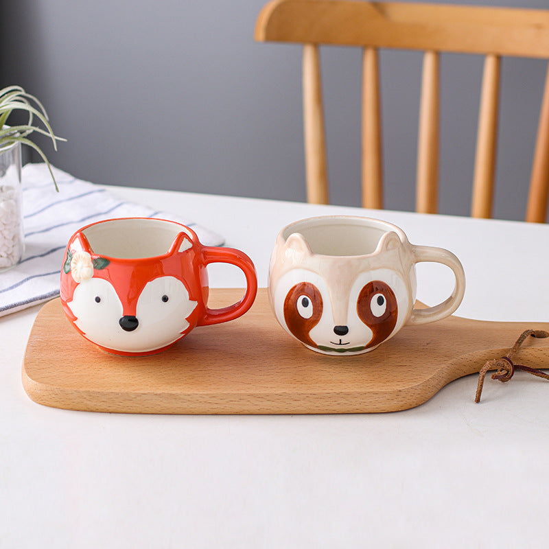 Cartoon Animal Mugs