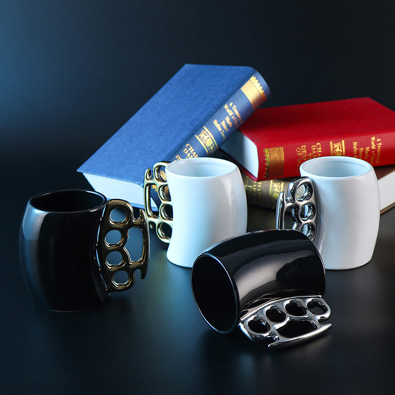 Brass Knuckle Mugs