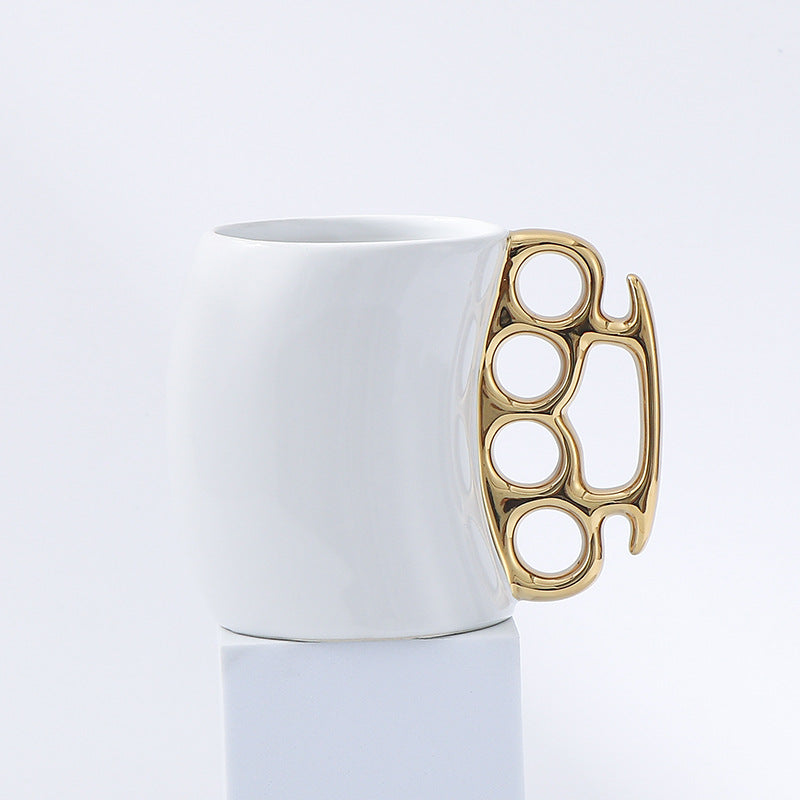 Brass Knuckle Mugs