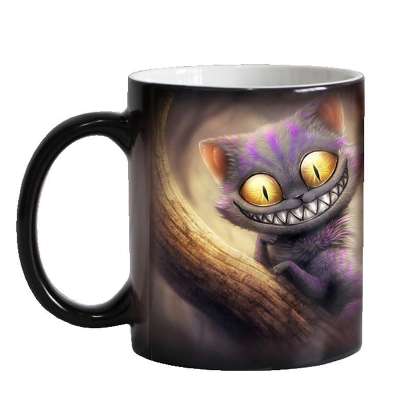 Heat Changing Chesire Cat Mug