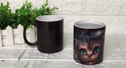 Heat Changing Chesire Cat Mug