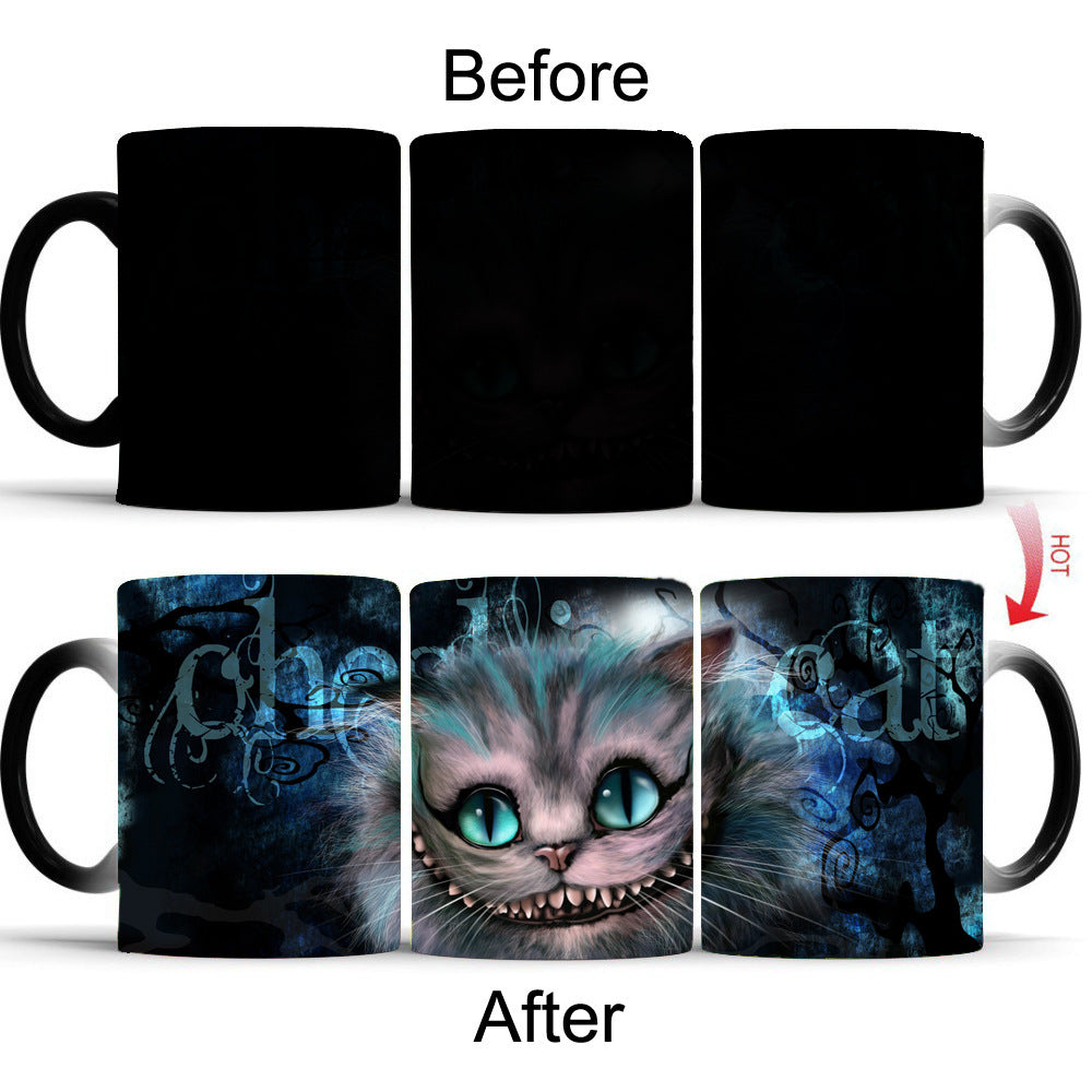 Heat Changing Chesire Cat Mug